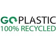 Logo for Goplastic 100% recycled